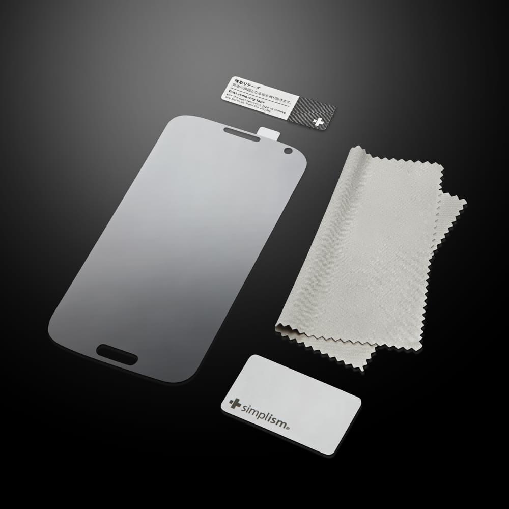 液晶保護フィルムセット for Galaxy S4 反射防止 - 画像 (5)