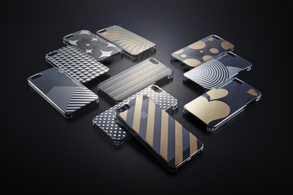フローティングパターン カバーセット for iPhone 5s - 画像 (2)
