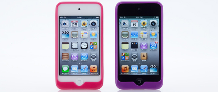 セミハードケースセット for iPod touch (4th) - 画像 (4)