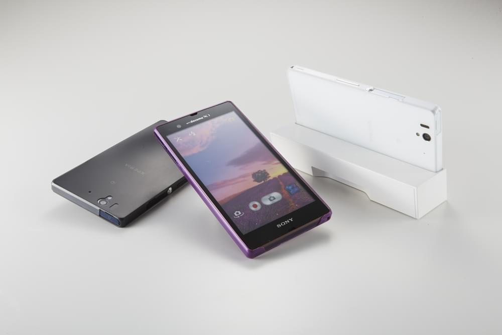 超極薄 カバーセット for XperiaZ - 画像 (2)