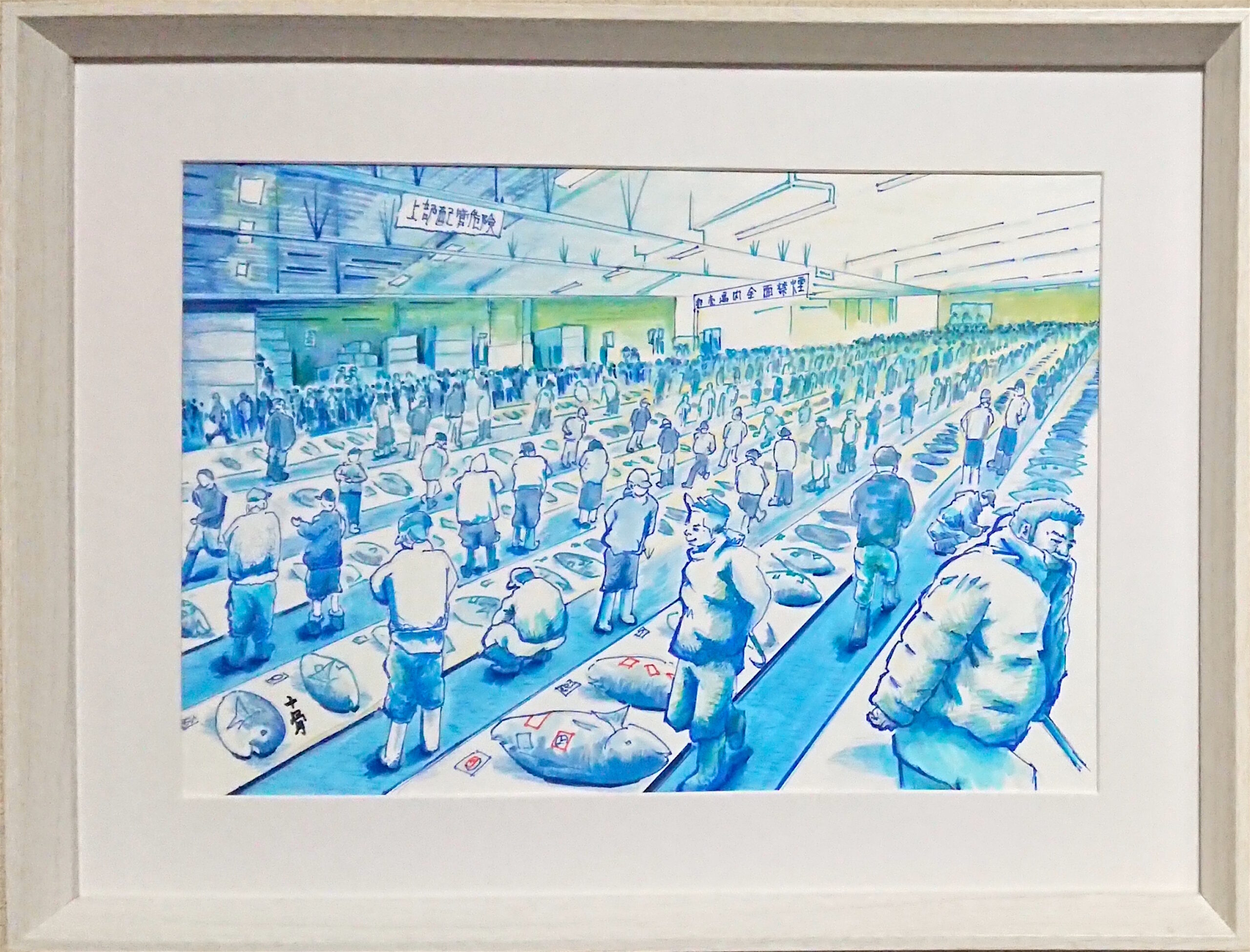 築地シリーズ : 鮪競り場 - 画像 (2)